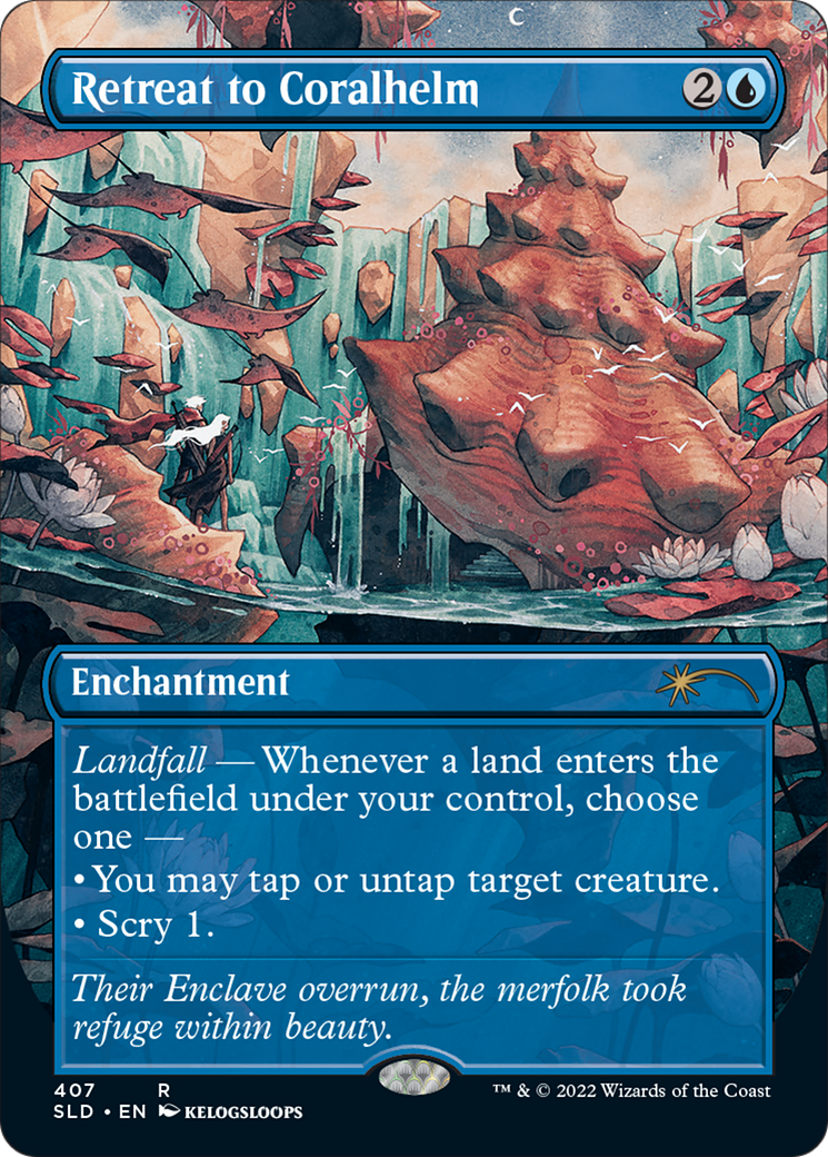 Retraite à Coralhelm (Borderless) [Secret Lair Drop Series] 