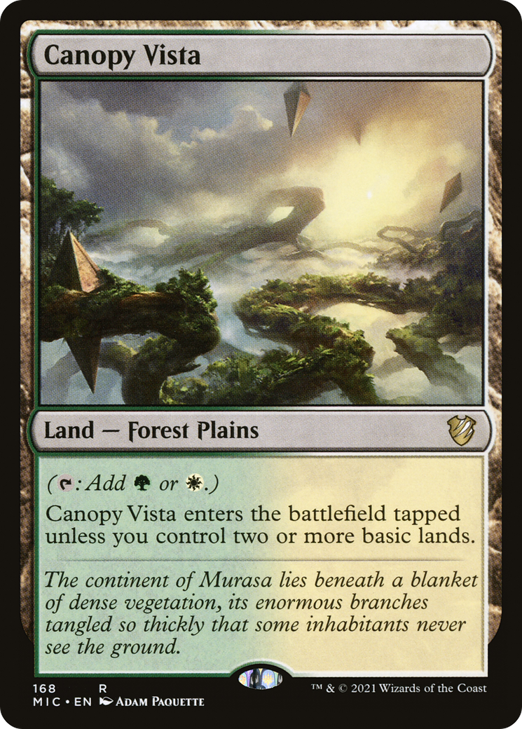 Canopy Vista [Innistrad : Commandant de la chasse de minuit] 