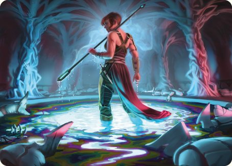 Melira, la carte d'art Living Cure [Phyrexia : All Will Be One Art Series] 