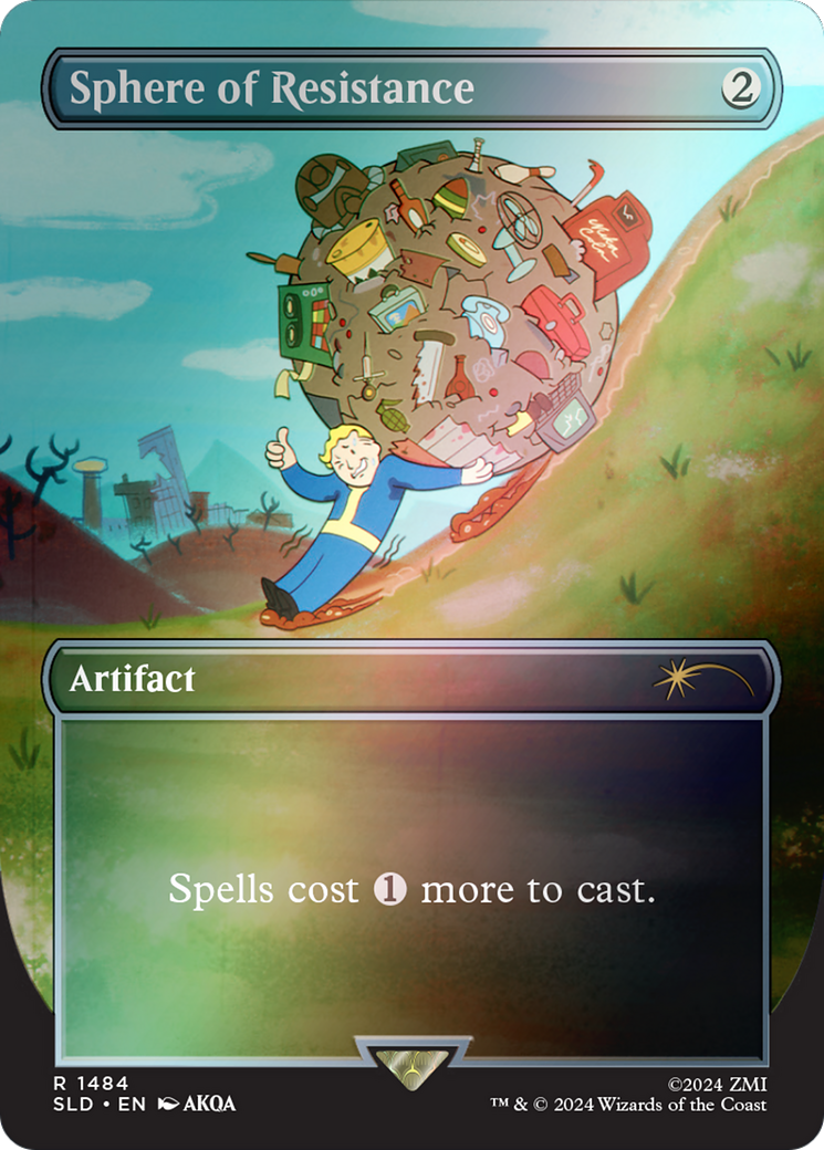 Sphère de résistance (Rainbow Foil) [Série Secret Lair Drop] 