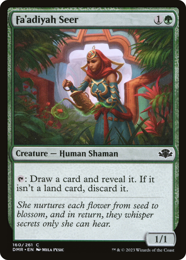 Fa'adiyah Seer [Dominaria Remasterisé] 