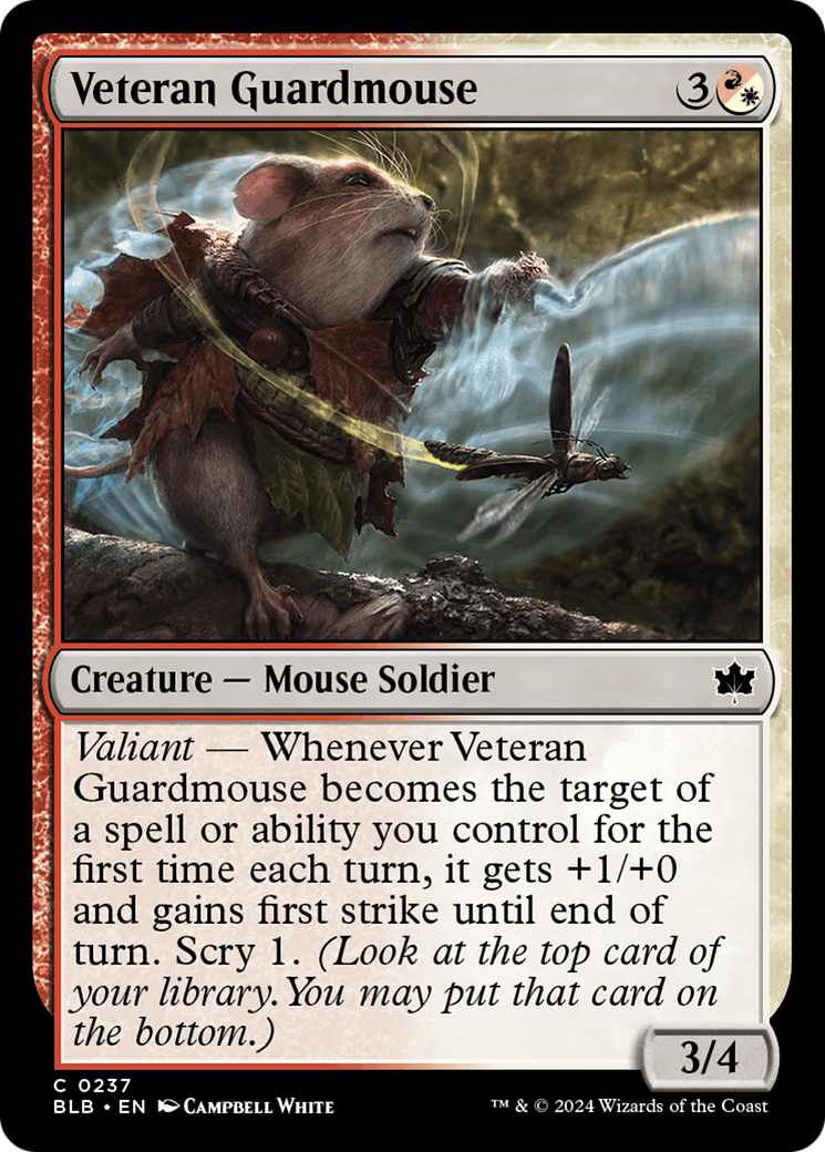 Souris de garde vétéran [Bloomburrow] 