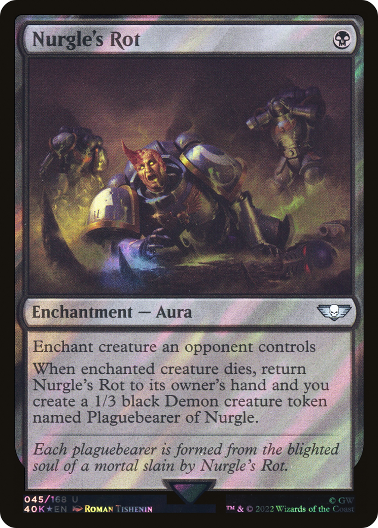 Pourriture de Nurgle (Surge Foil) [Warhammer 40,000] 