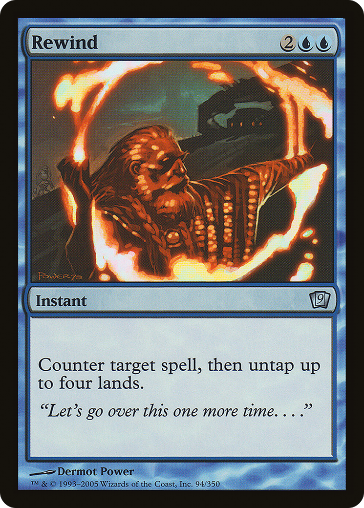 Rewind (9ED-94★) - 9th Edition Foil