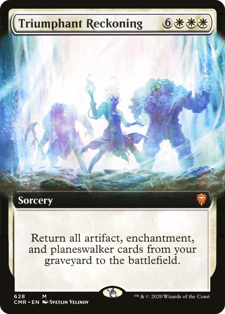 Jugement triomphant (art étendu) [Commander Legends] 