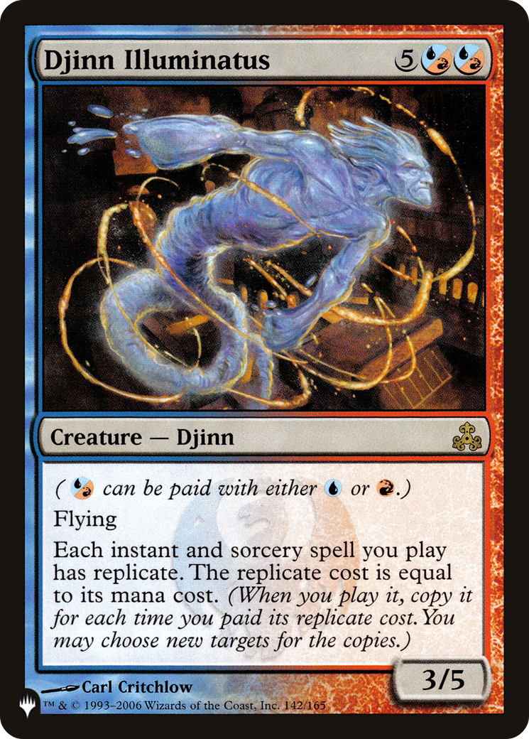 Djinn Illuminatus [La liste] 