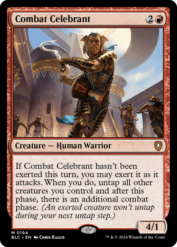 Célébrant de combat [Commandant Bloomburrow] 