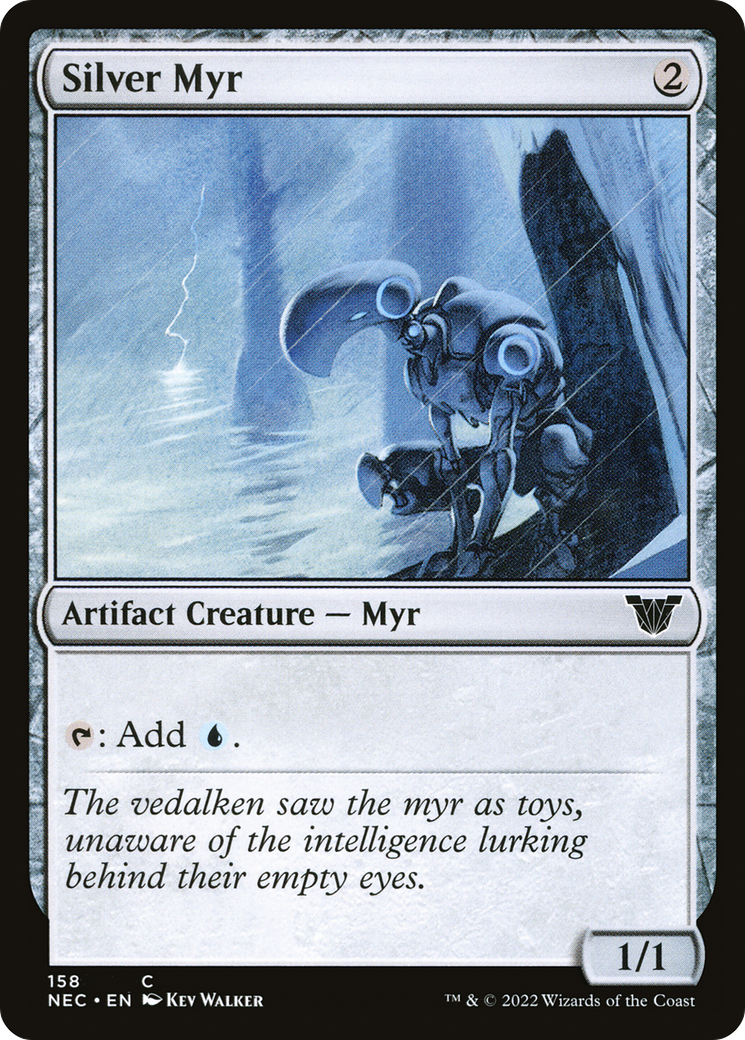 Silver Myr [Kamigawa : commandant de la dynastie des néons] 