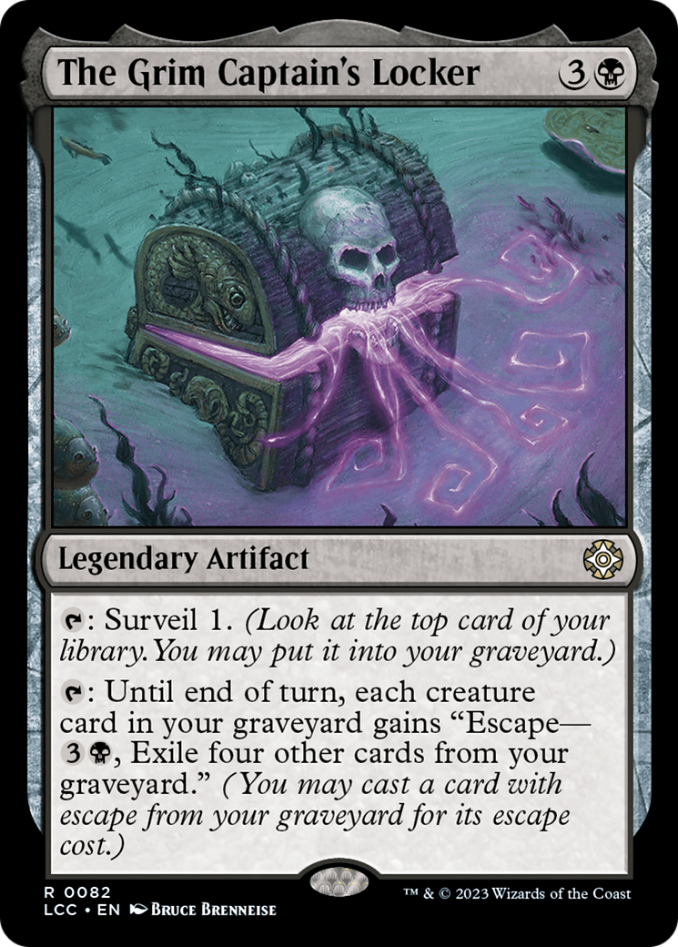 Le casier du sinistre capitaine [Les cavernes perdues du commandant d'Ixalan] 