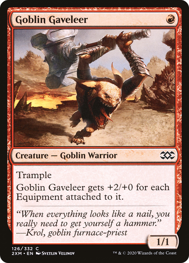 Goblin Gaveleer [Double Maîtres] 