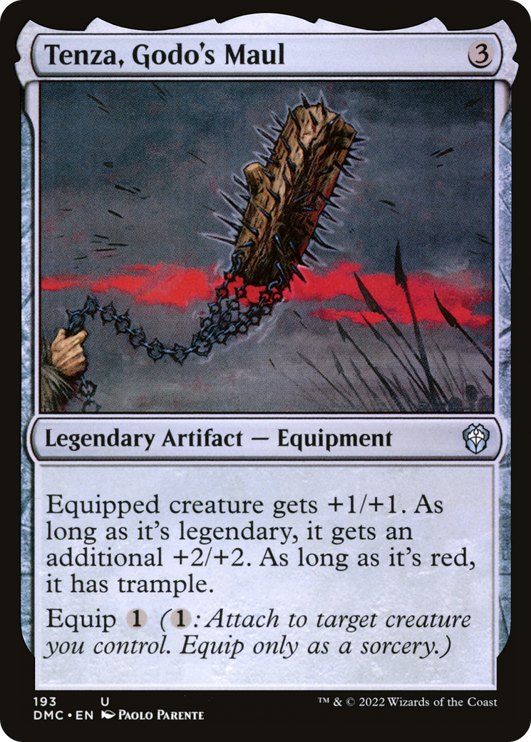 Tenza, Godo's Maul [Commandant de Dominaria United] 