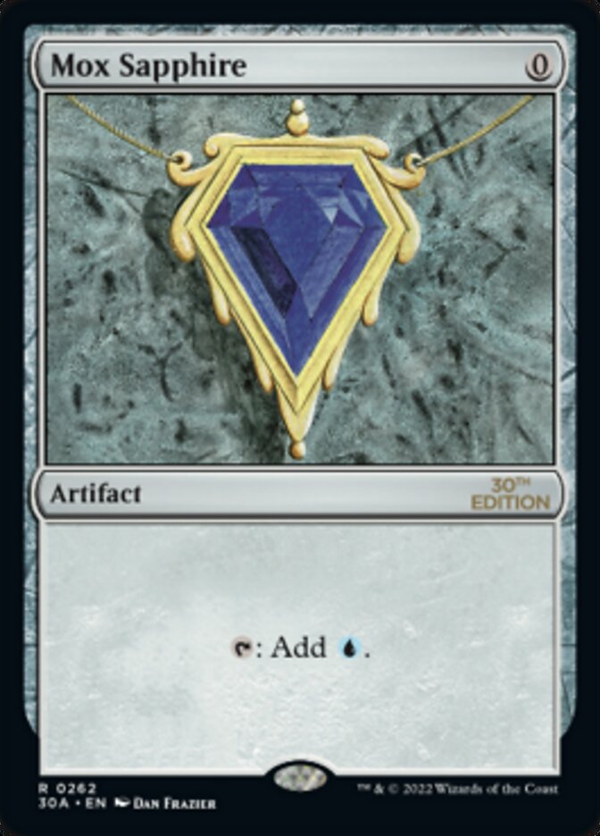 Mox Sapphire [Édition 30e anniversaire] 