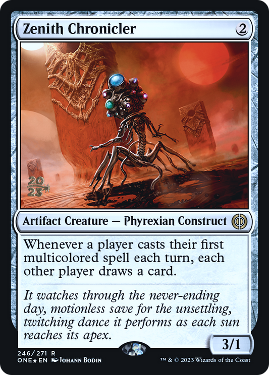 Zenith Chronicler [Phyrexia : All Will Be One Avant-première Promos] 