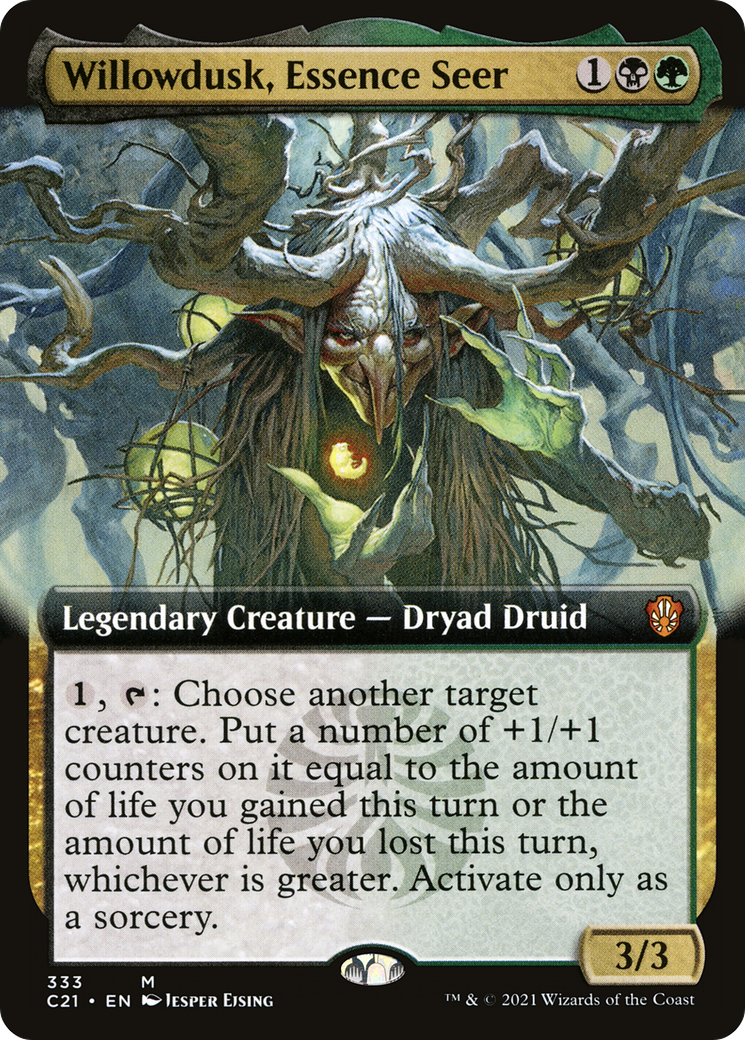 Willowdusk, Essence Seer (Art étendu) [Commandant 2021] 