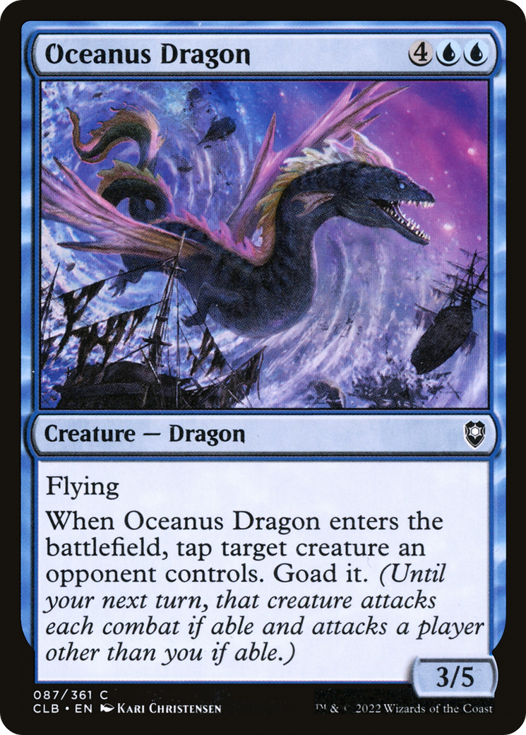 Dragon Océanus [Commander Legends : Bataille de Baldur's Gate] 