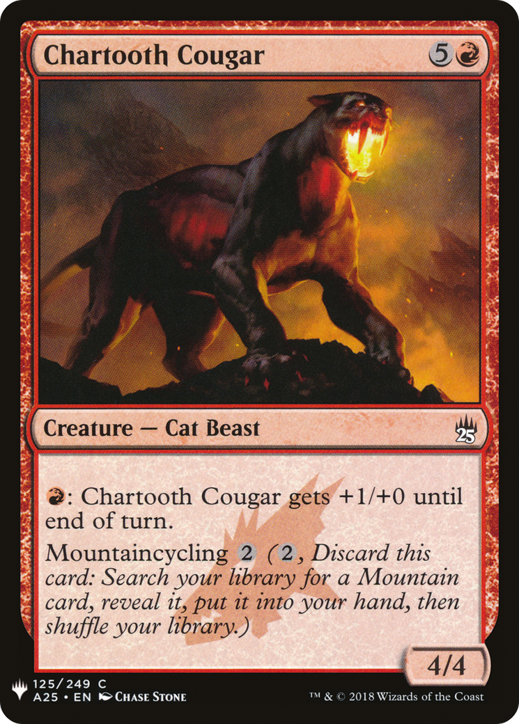 Cougar Chartooth [Booster Mystère] 