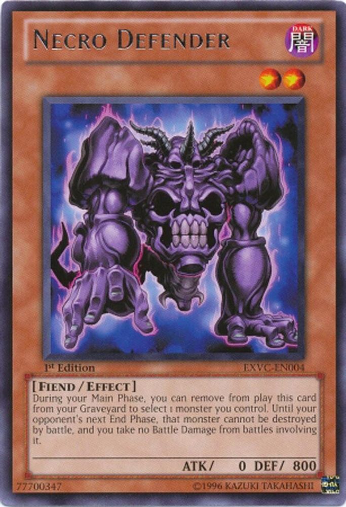 Necro Defender (EXVC-EN004) - Rare