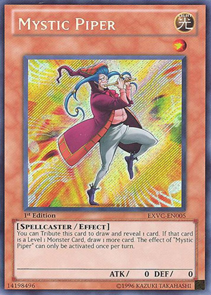 Mystic Piper (EXVC-EN005) - Secret Rare
