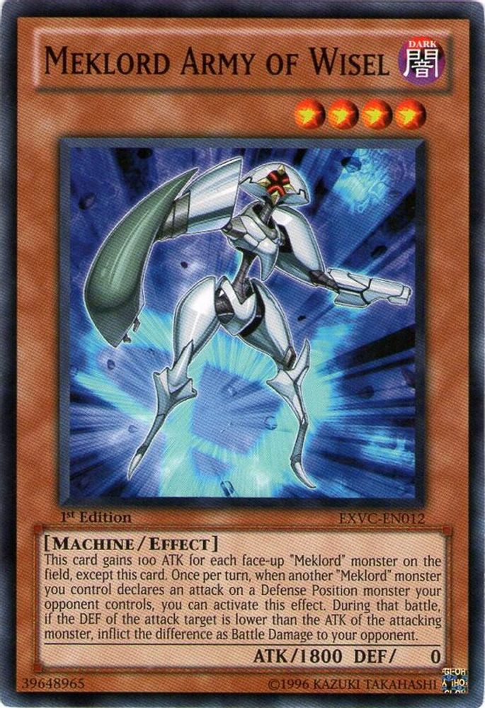 Meklord Army of Wisel (EXVC-EN012) - Common