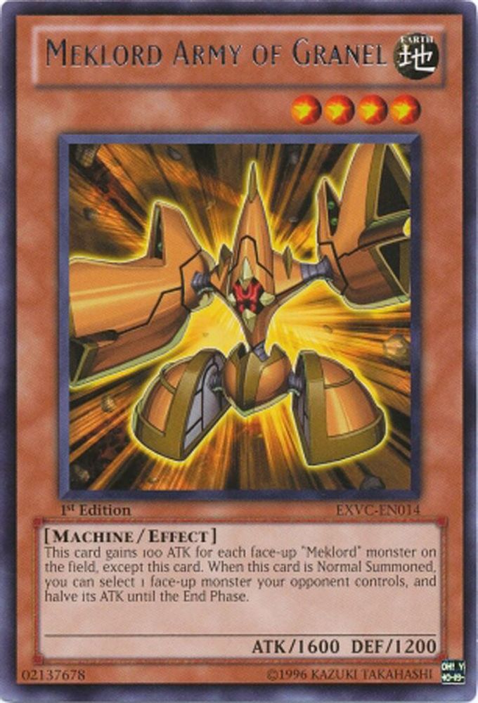 Meklord Army of Granel (EXVC-EN014) - Rare