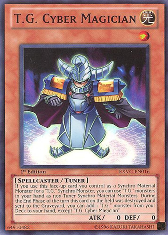 T.G. Cyber Magician (EXVC-EN016) - Super Rare