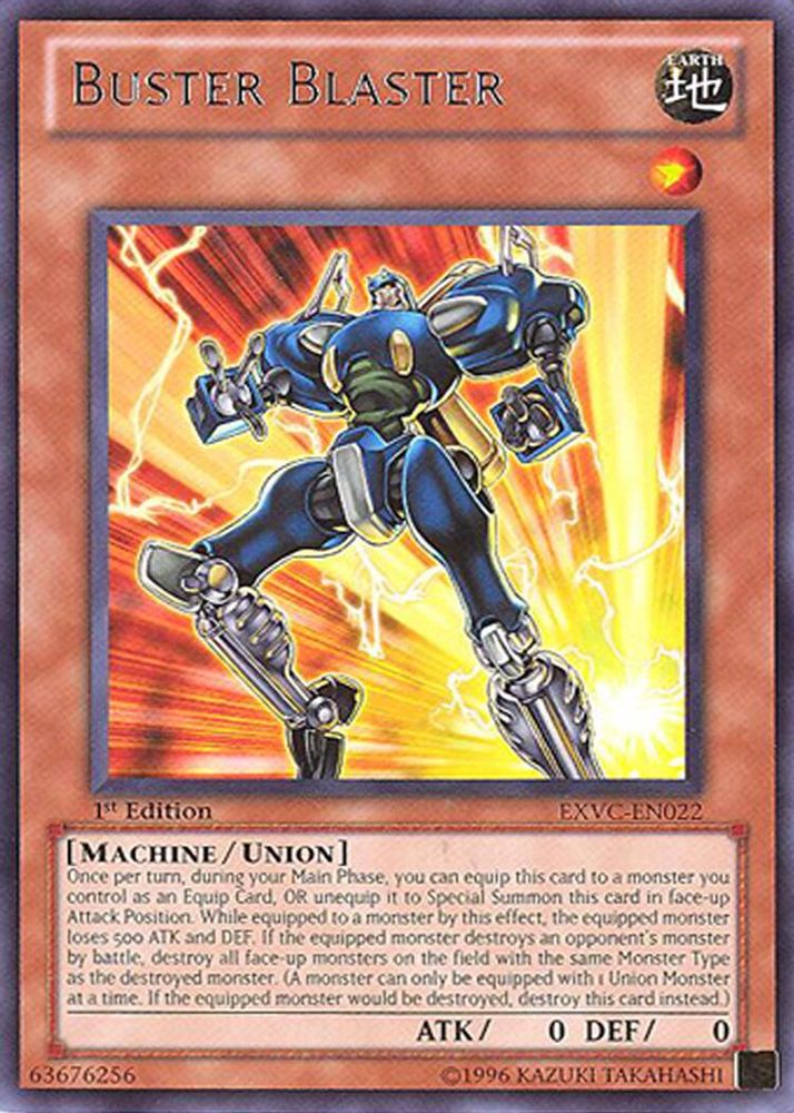 Buster Blaster (EXVC-EN022) - Rare
