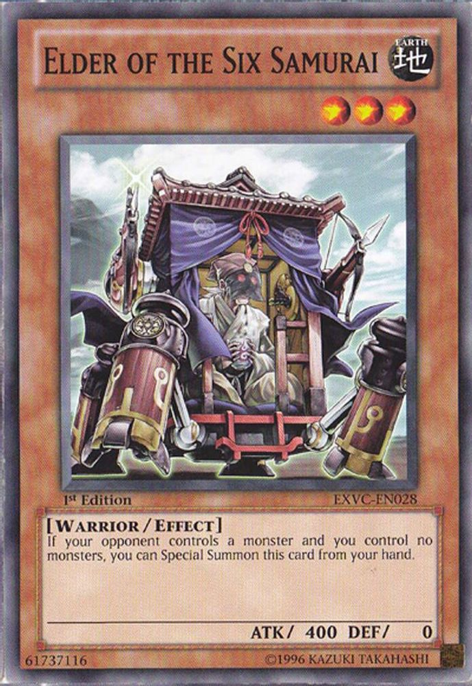Elder of the Six Samurai (EXVC-EN028) - Common