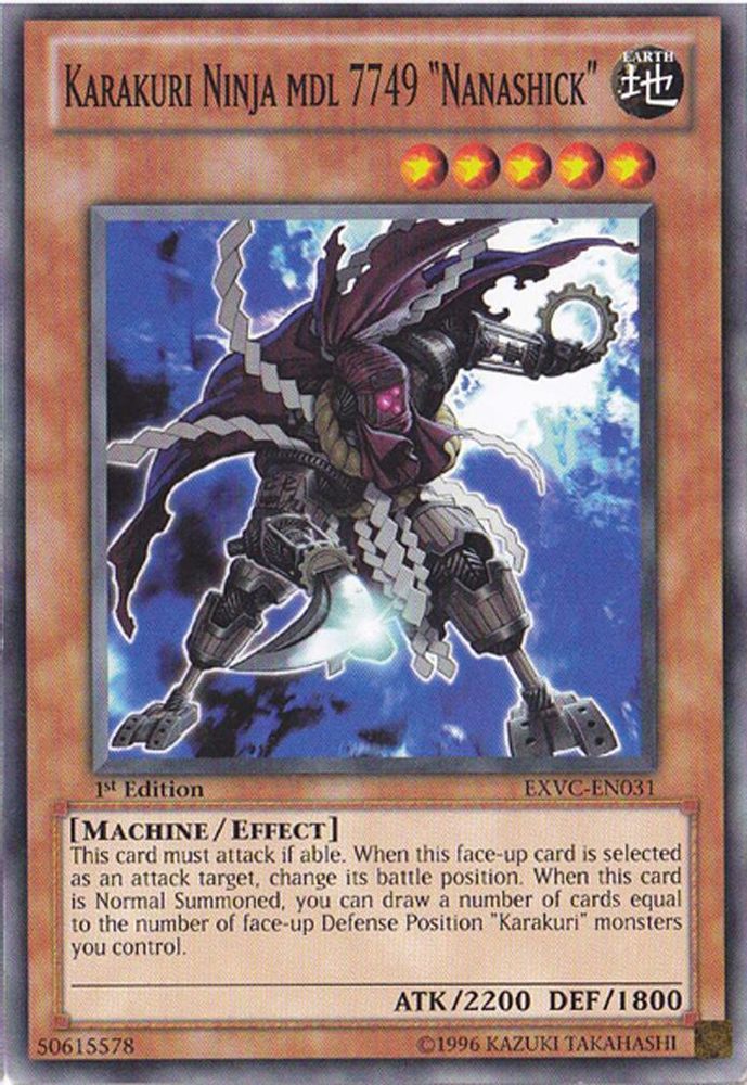 Karakuri Ninja mdl 7749 "Nanashick" (EXVC-EN031) - Common