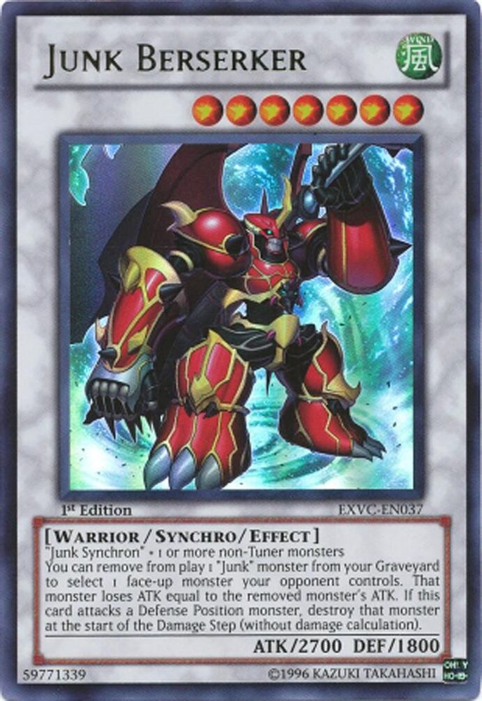 Junk Berserker (EXVC-EN037) - Ultra Rare