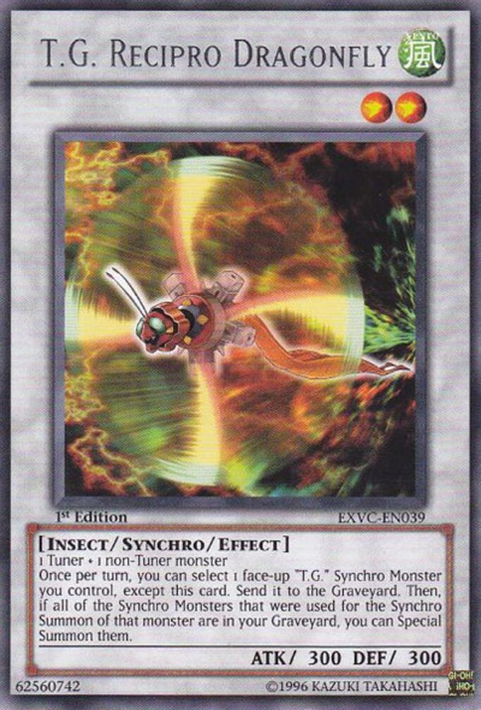 T.G. Recipro Dragonfly (EXVC-EN039) - Rare