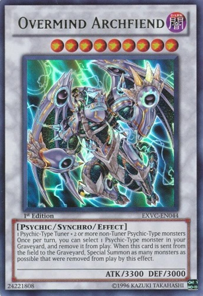 Overmind Archfiend (EXVC-EN044) - Ultra Rare