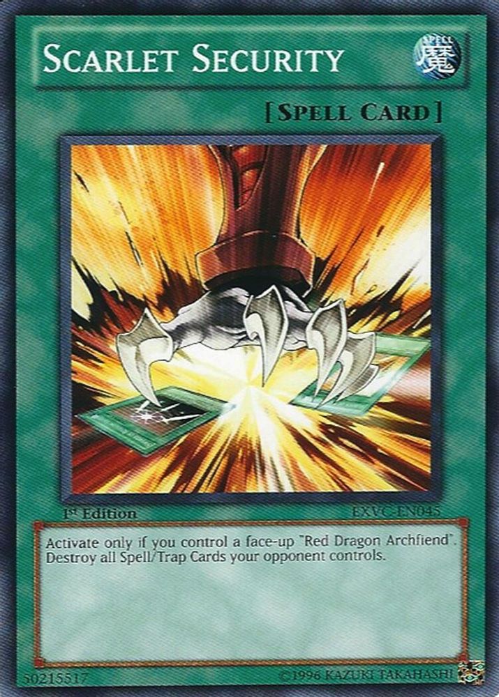 Scarlet Security (EXVC-EN045) - Common