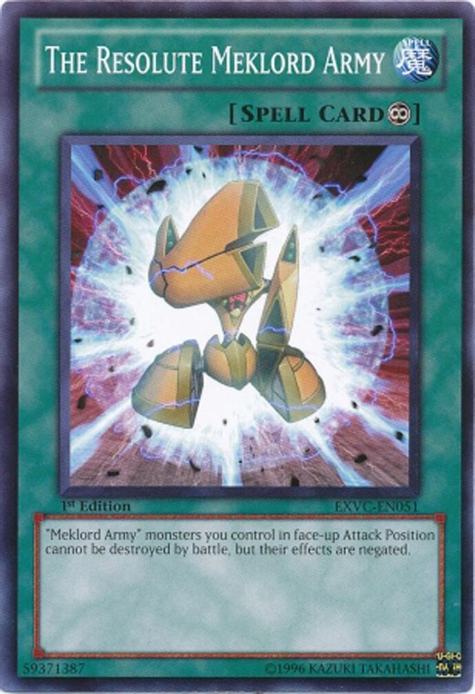 The Resolute Meklord Army (EXVC-EN051) - Common