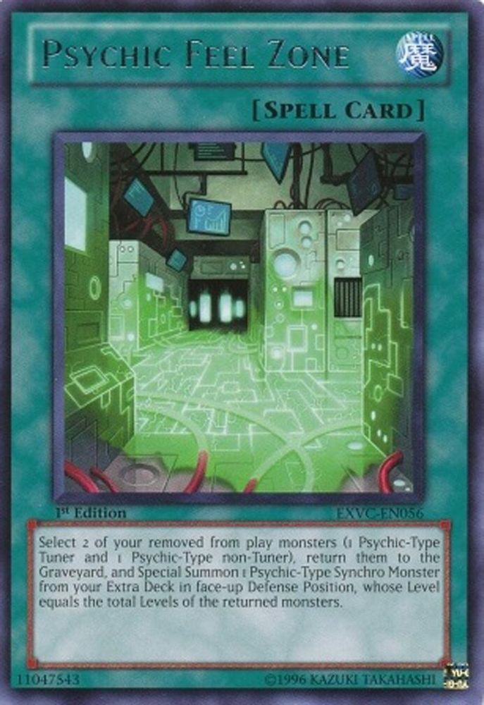 Psychic Feel Zone (EXVC-EN056) - Rare