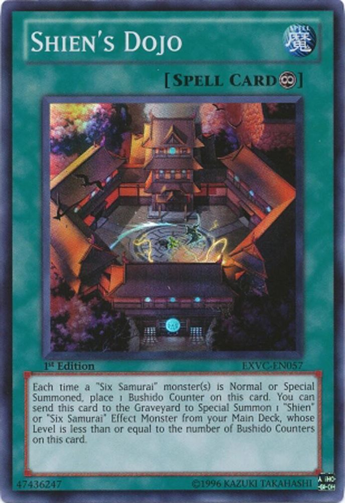 Shien's Dojo (EXVC-EN057) - Super Rare