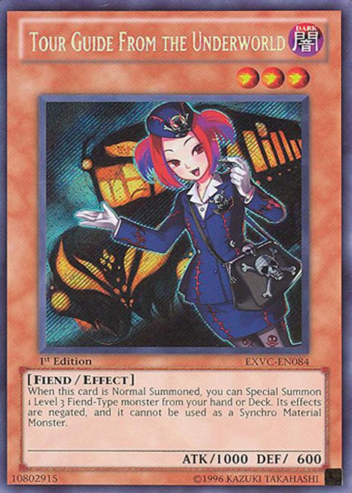 Tour Guide From the Underworld (EXVC-EN084) - Secret Rare