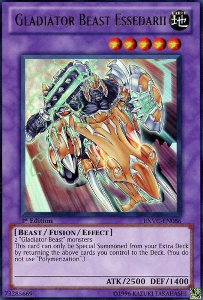 Bête Gladiateur Essedarii [EXVC-EN086] Ultra Rare 