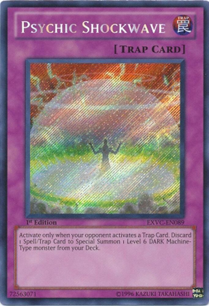 Psychic Shockwave (EXVC-EN089) - Secret Rare