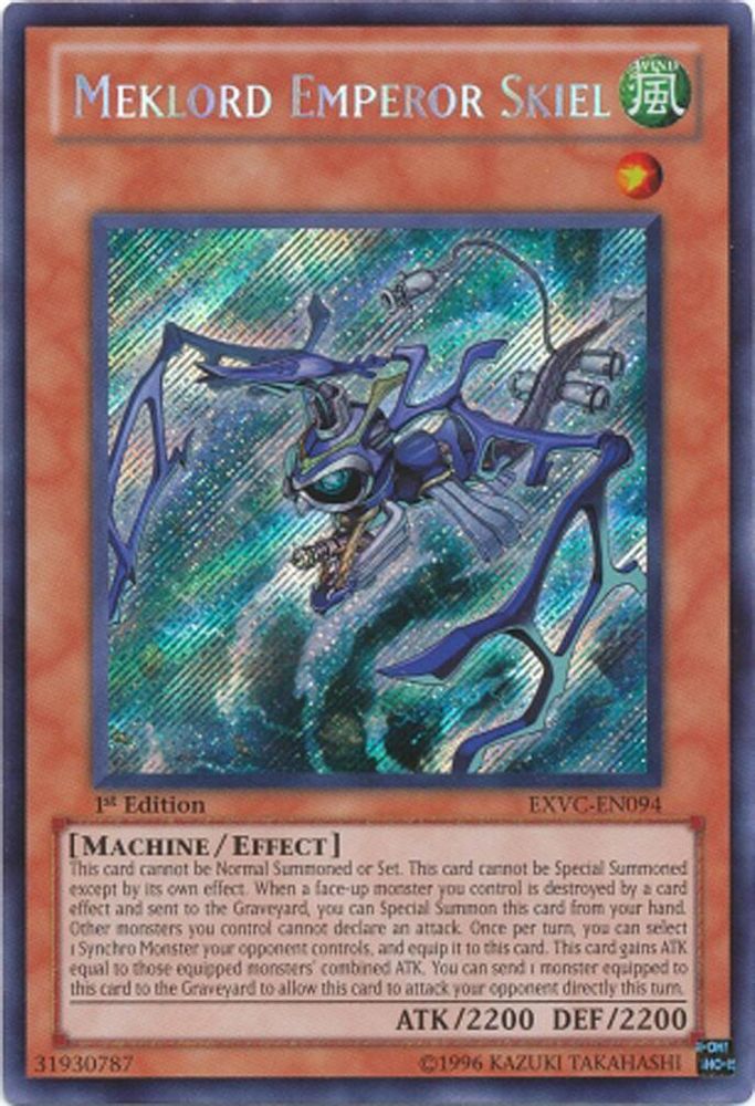 Meklord Empereur Skiel [EXVC-EN094] Secret Rare 