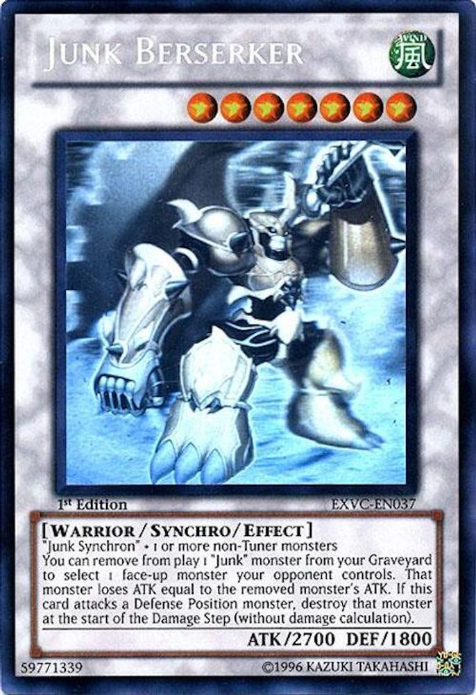Junk Berserker [EXVC-EN037] Fantôme Rare 