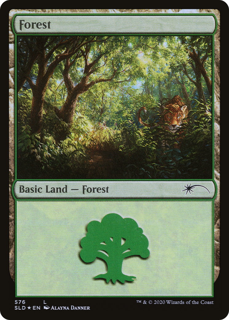 Forêt (Chats) (576) [Promotions Secret Lair Drop] 