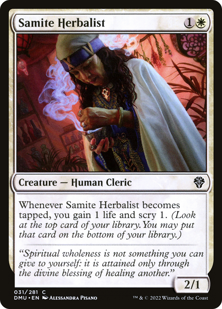 Herboriste samite [Dominaria United] 