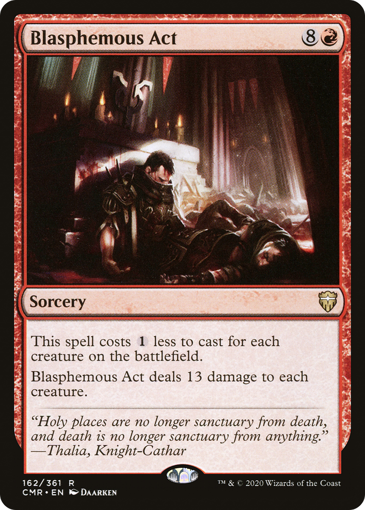 Acte blasphématoire [Commander Legends] 