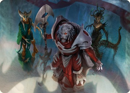 Carte d'art du décret de Norn [Phyrexia : All Will Be One Art Series] 