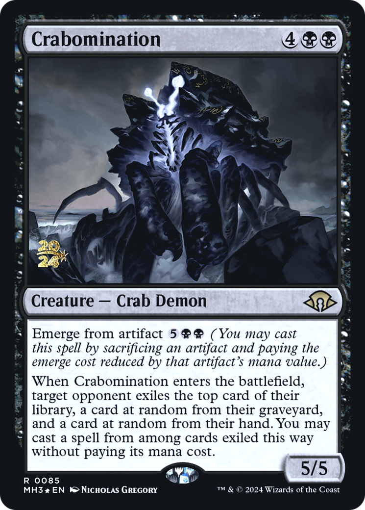 Crabomination [Promotions avant-première de Modern Horizons 3] 