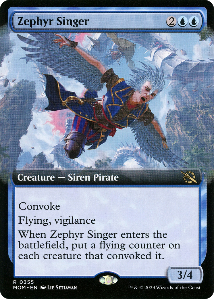Zephyr Singer (Extended Art) [Marche de la machine] 