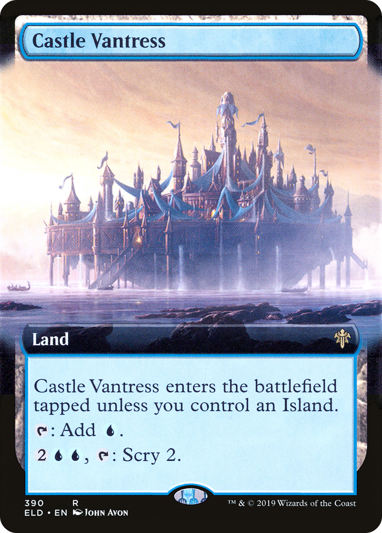 Castle Vantress (Art étendu) [Trône d'Eldraine] 