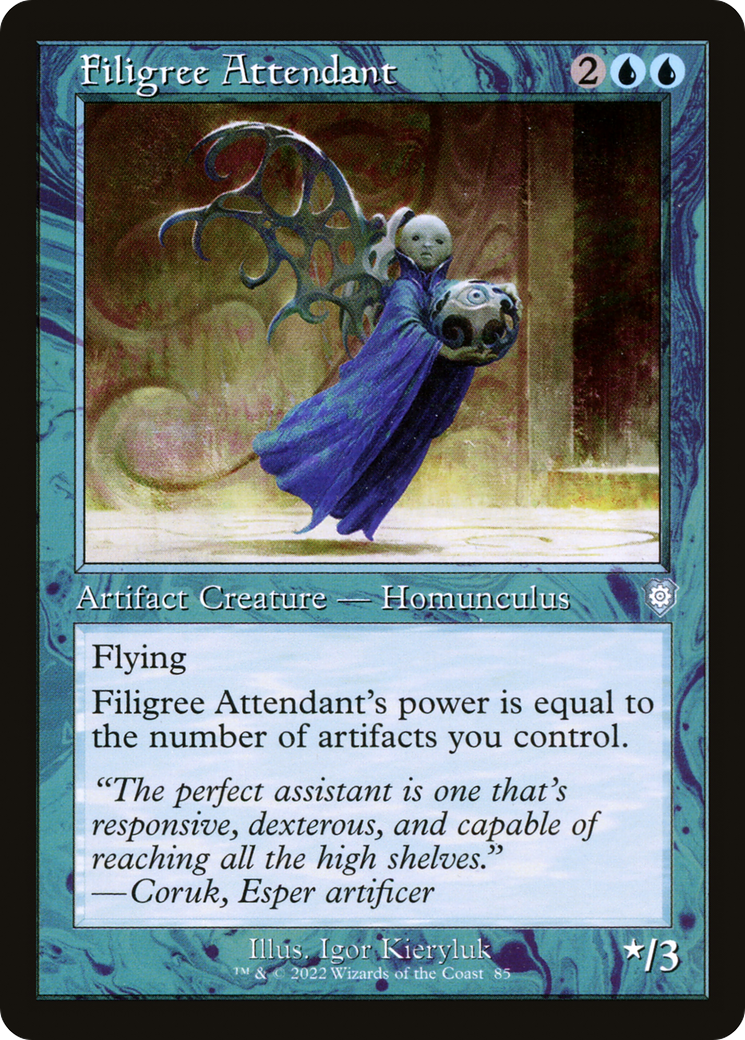 Filigree Attendant (BRC-085) - The Brothers' War Commander