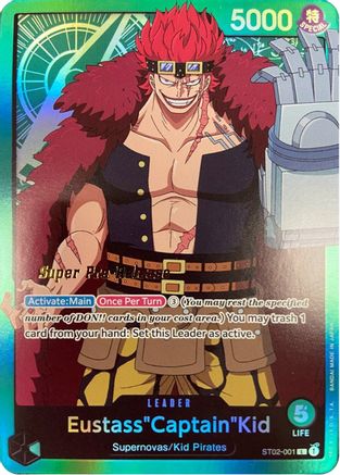 Eustass"Captain"Kid (001) (ST02-001) - Leader