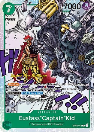 Eustass "Captain" Kid (013) [Super deck de démarrage pré-version : pire génération] 